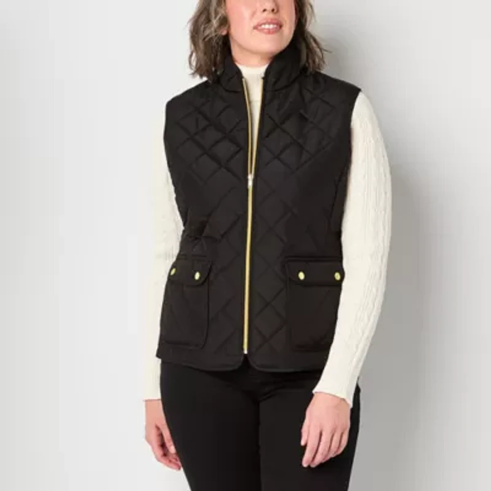 St. John's Bay Womens Quilted Vest
