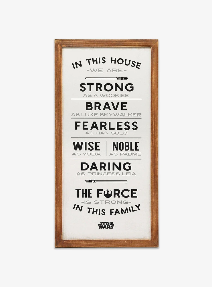 Star Wars Framed Wall Decor