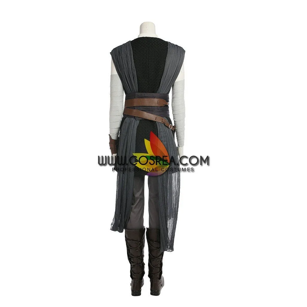 Star Wars Last Jedi Rey Cosplay Costume