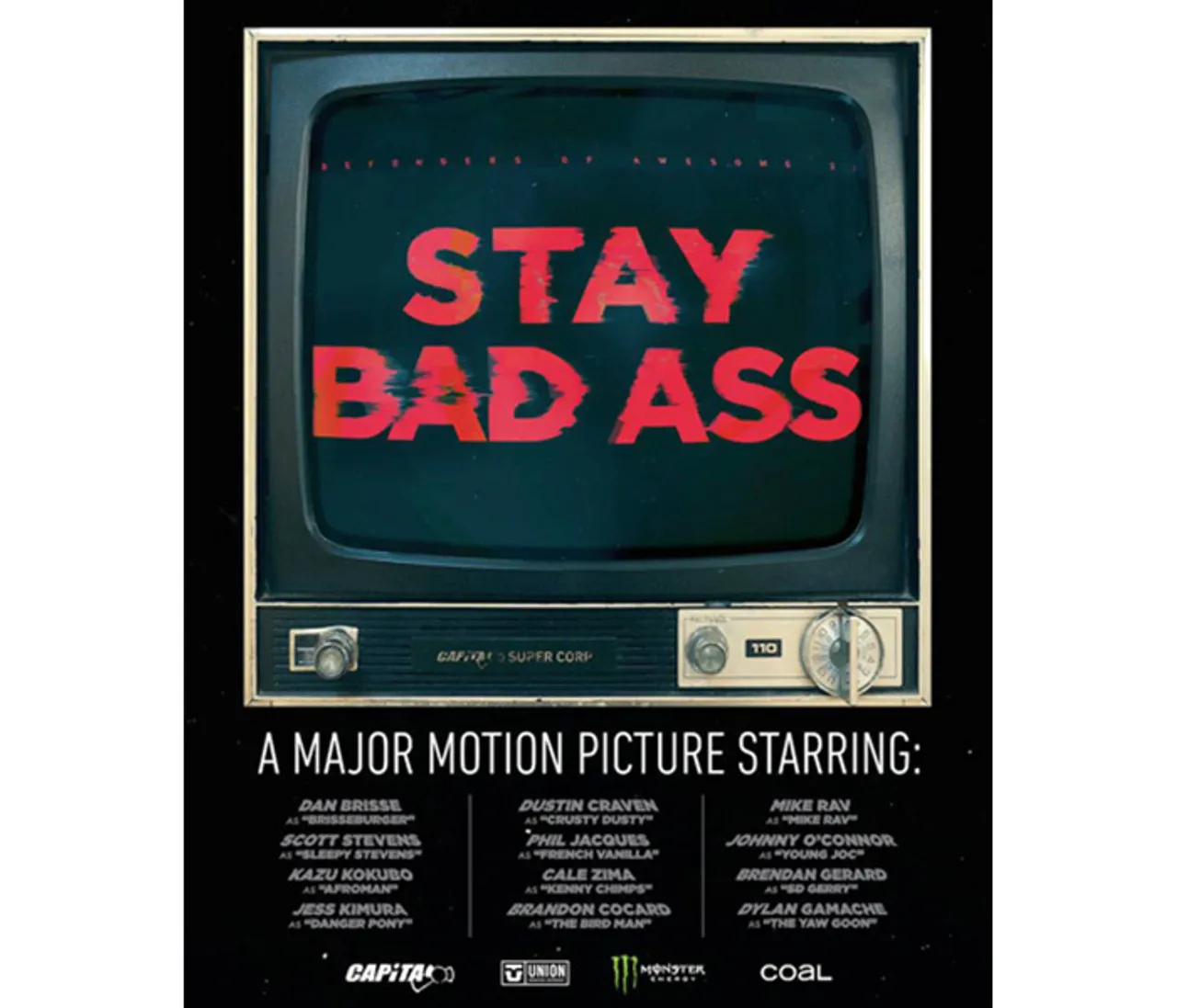 Stay Bad Ass Snowboard DVD 2015