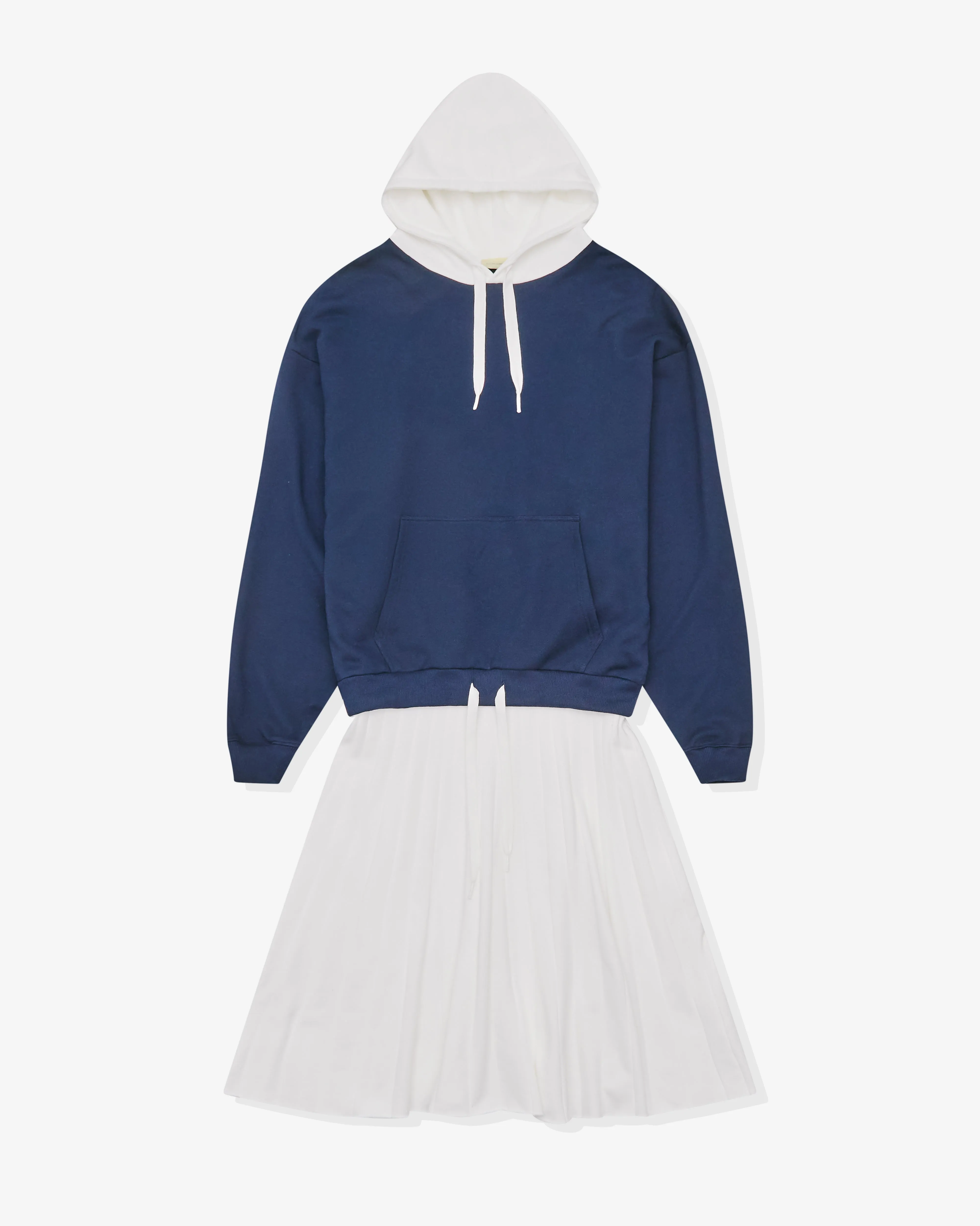 Stefan Cooke Men's Hoodie Dress  Navy/White