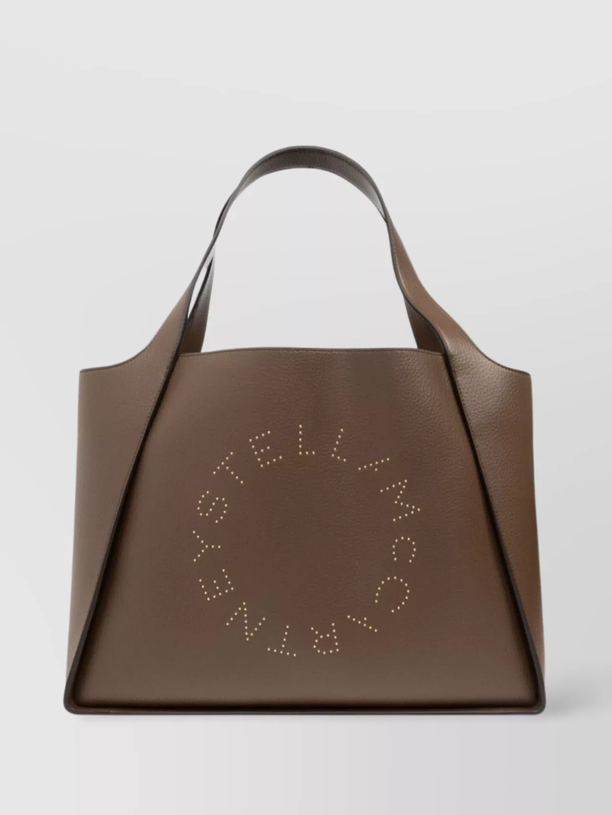 Stella Mccartney   Logo faux leather tote bag