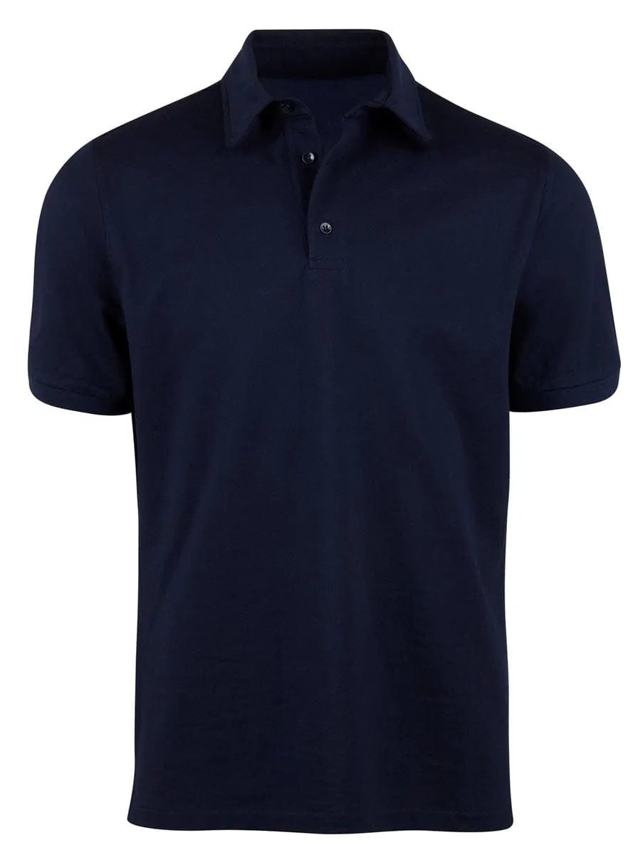 Stenströms - Technical Cotton Pique Polo Shirt