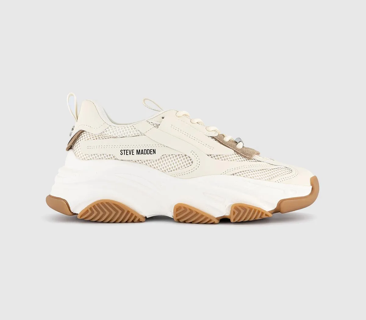 Steve Madden Posession Sneakers Off White Gum