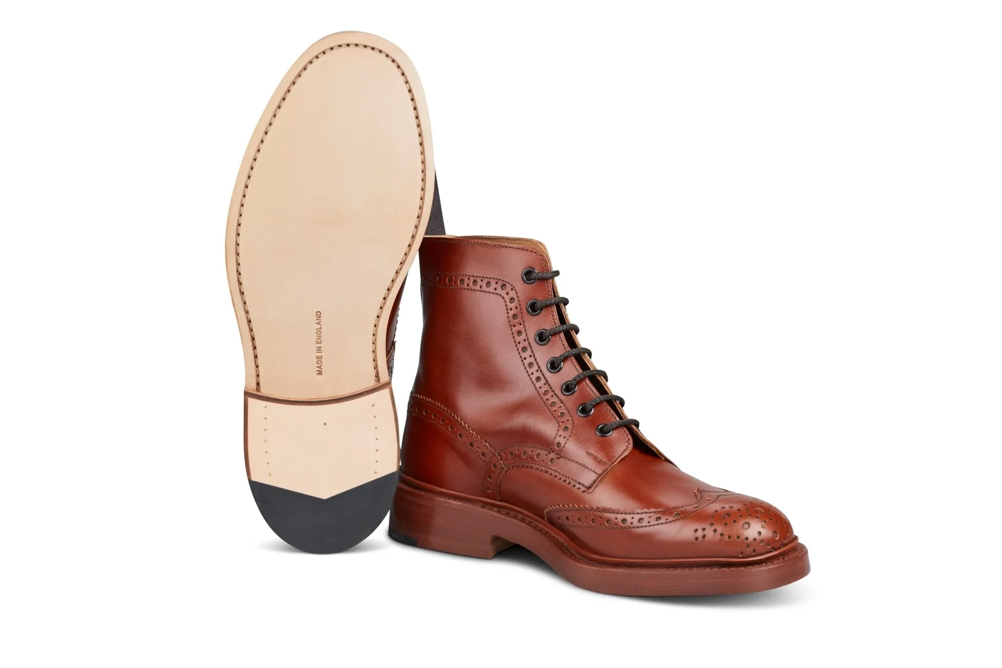 STOW COUNTRY BOOT - MARRON ANTIQUE