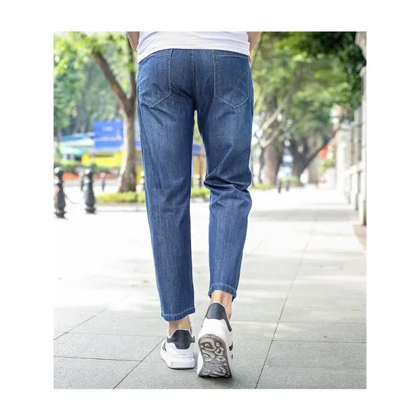 Straight slim fit jeans for men