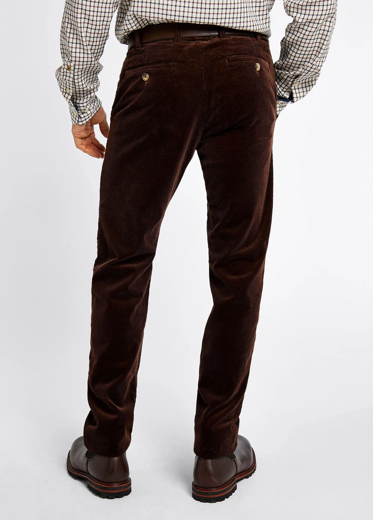 Stride Men's Corduroy Trousers 82cm inseam - Brown