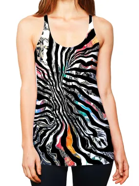 Stripped Chaos Women's Tank