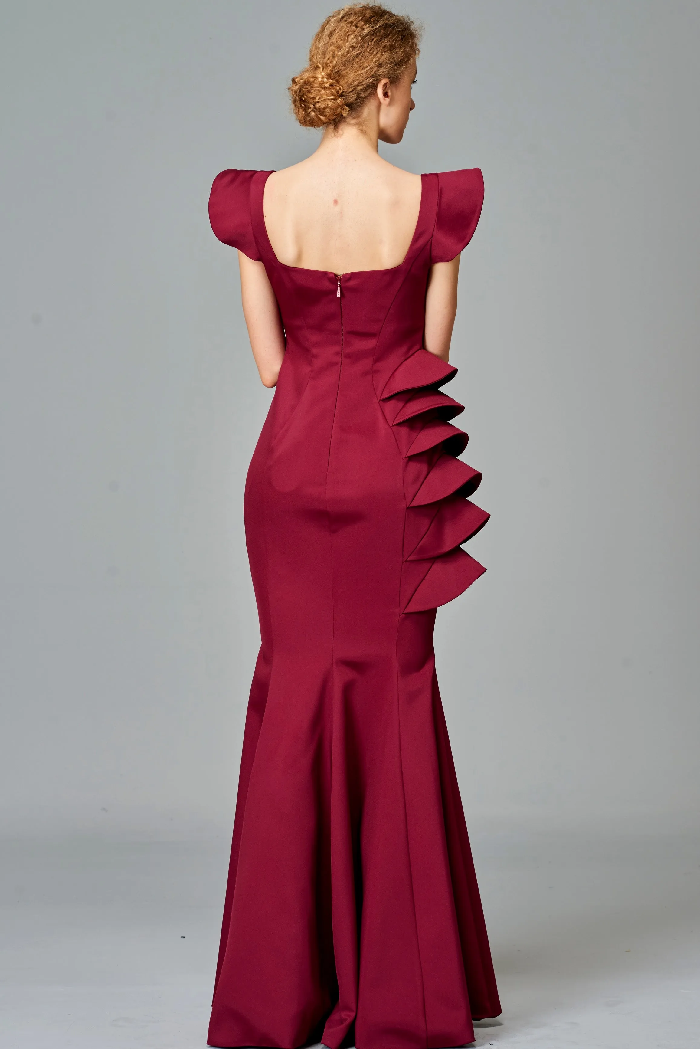 Structured Long Dress