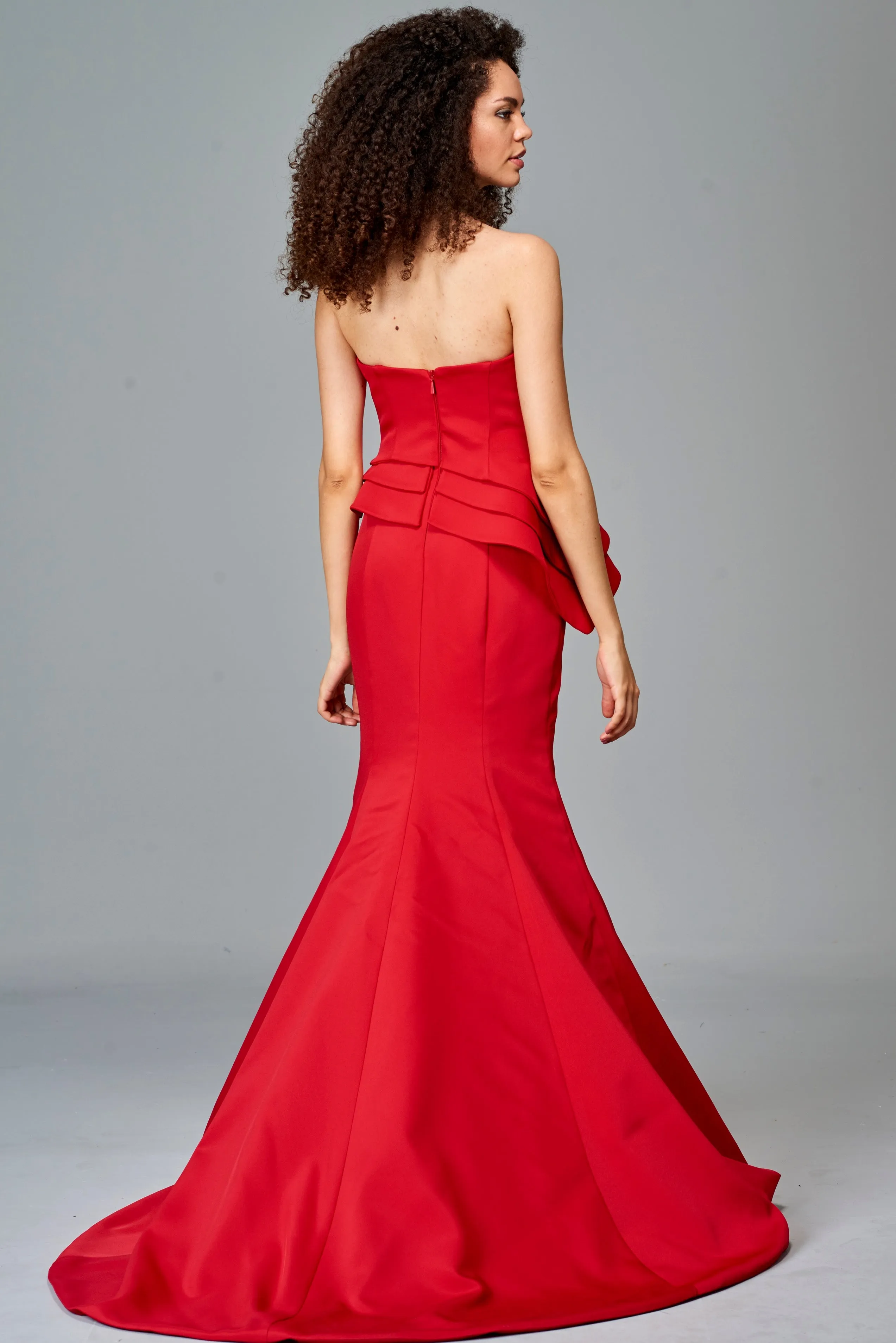 Structured Long Dress