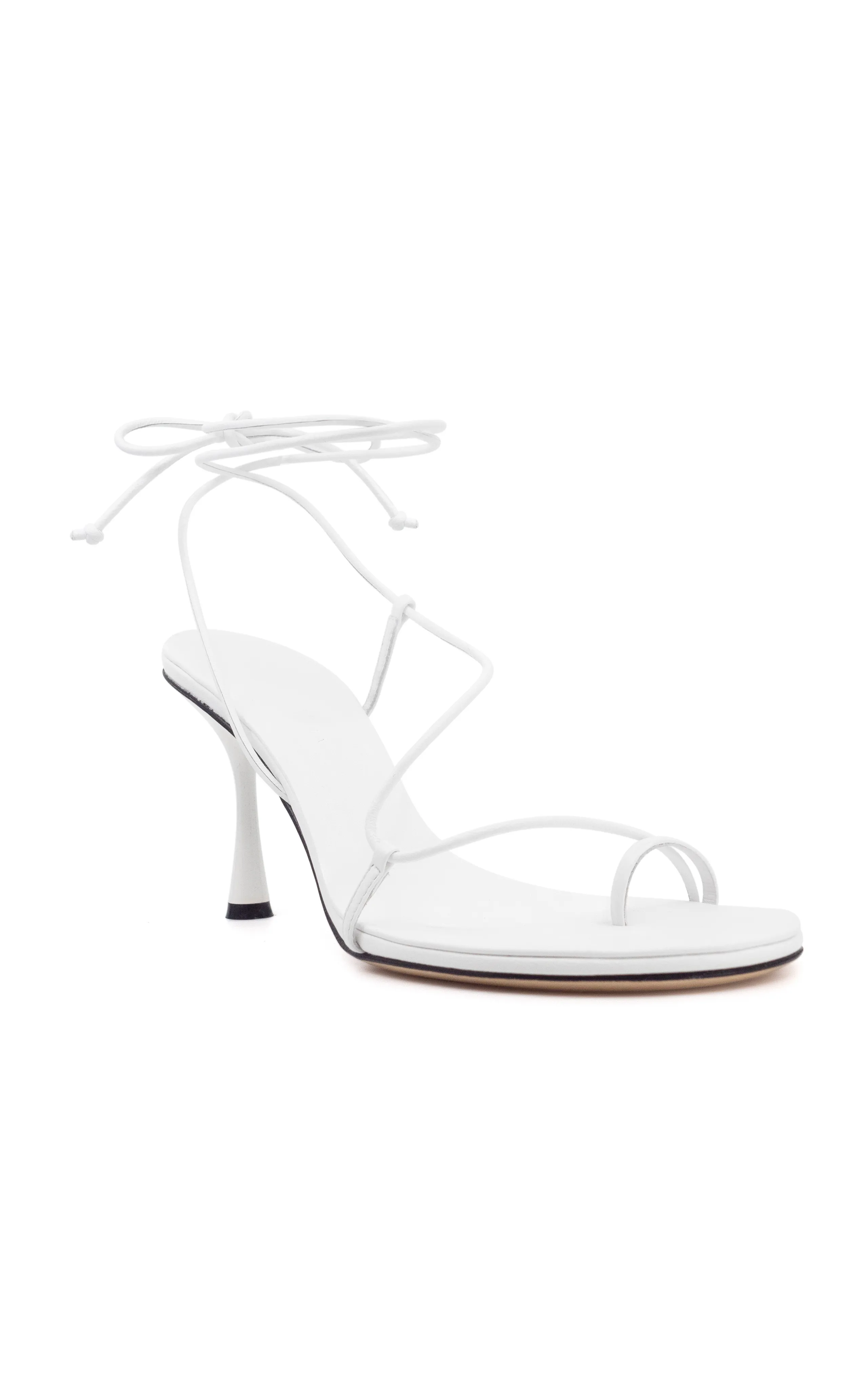 Studio Amelia Emily Leather Wrap Sandals