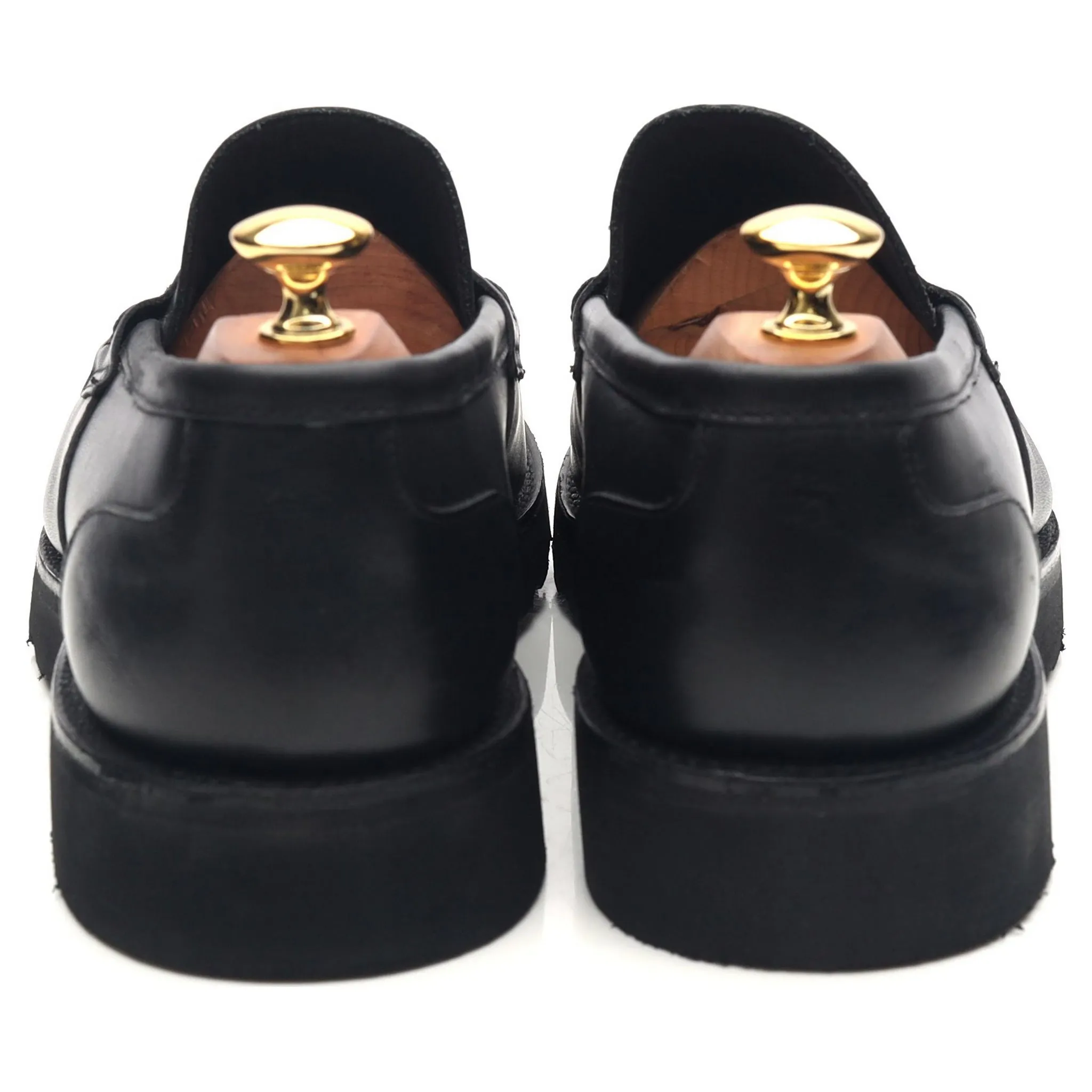 Studio Nicholson Black Leather Loafers UK 9