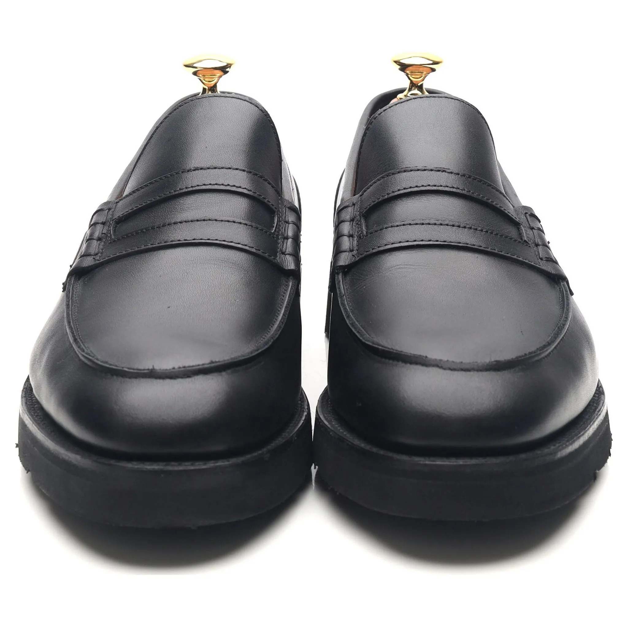 Studio Nicholson Black Leather Loafers UK 9