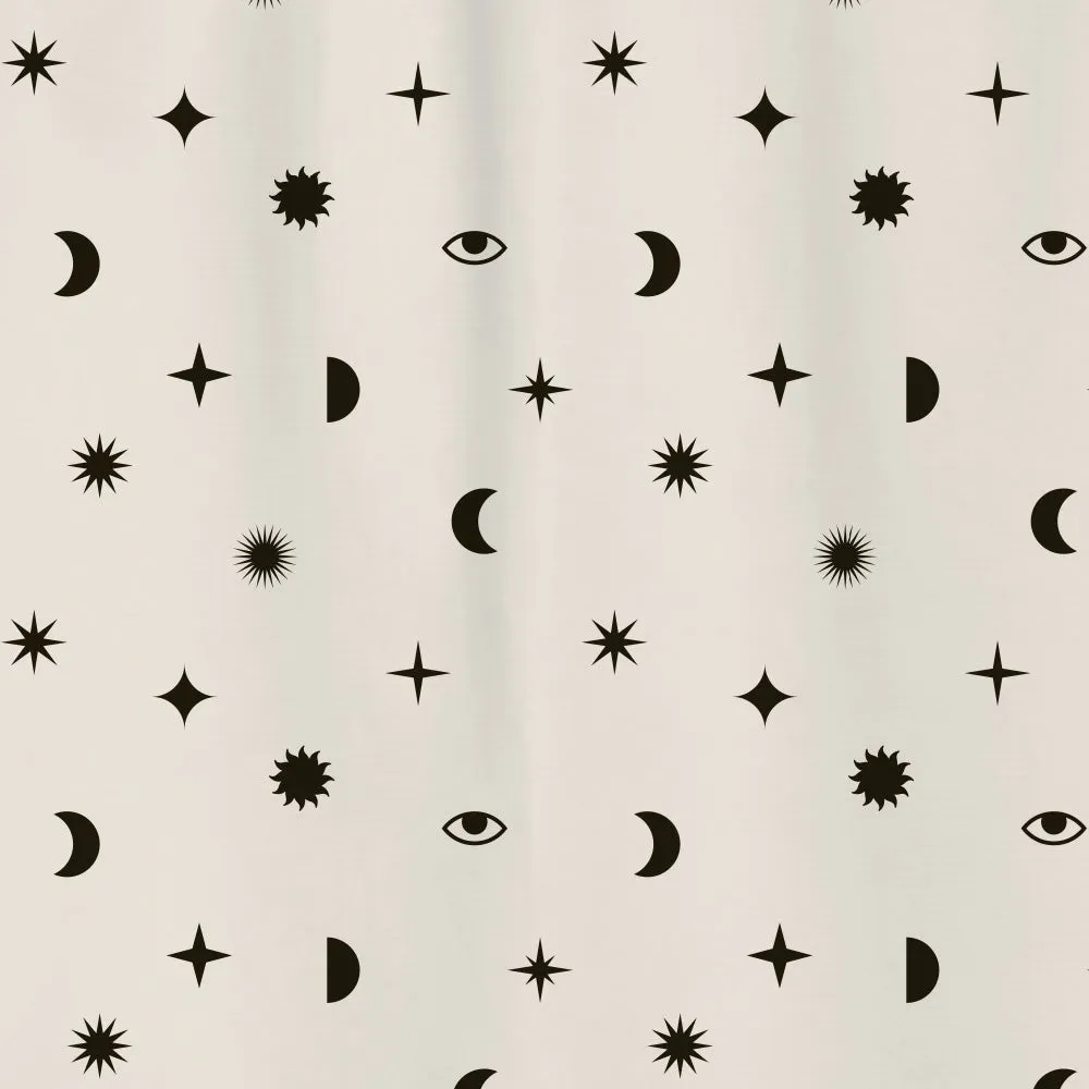 Sun And Stars Shower Curtain
