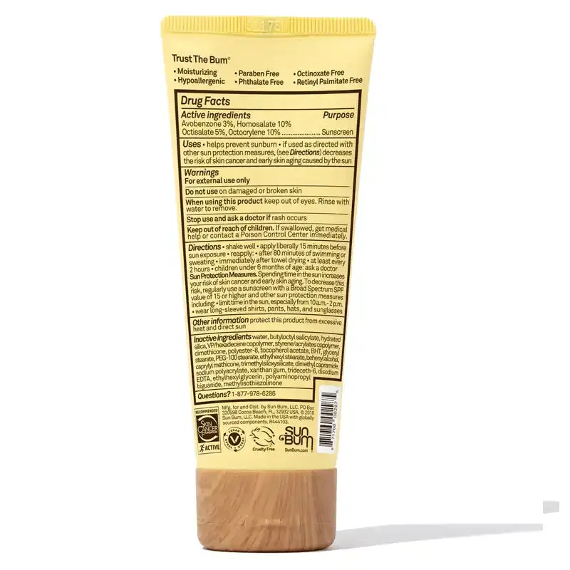 Sun Bum SPF 50 88ml Sunscreen Face Lotion