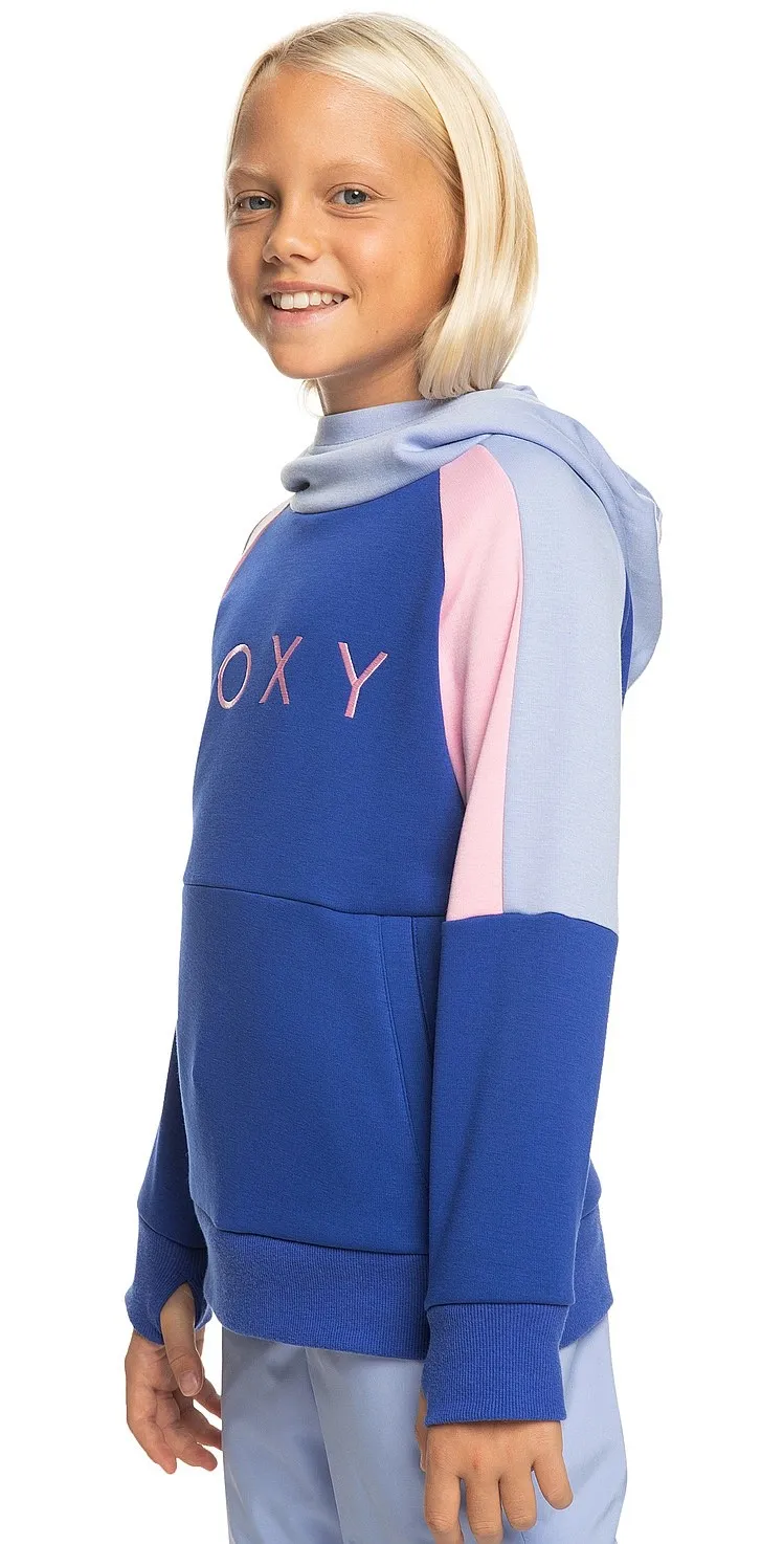 sweatshirt Roxy Liberty Hoodie - PRC0/Bluing - girl´s
