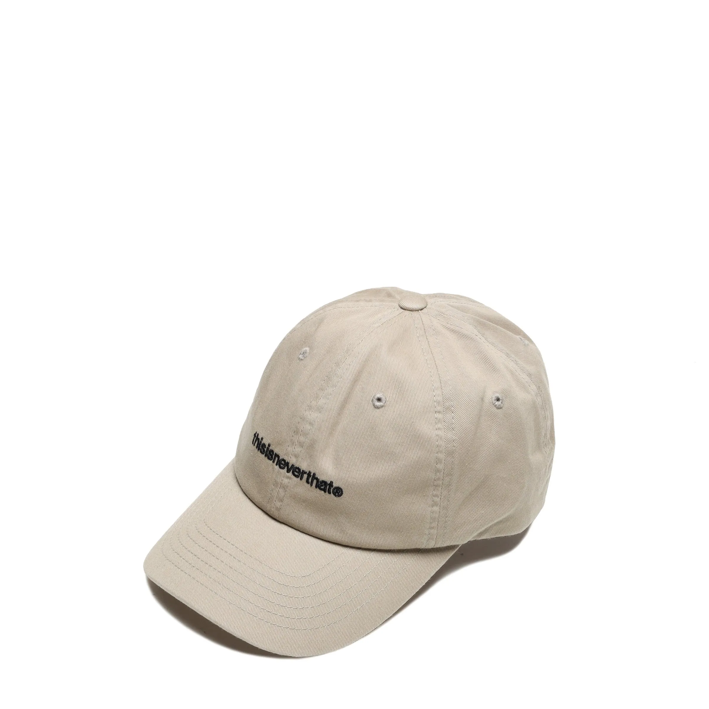 T LOGO CAP BEIGE