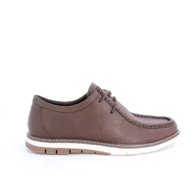 TALAR MENS BOAT SHOES-BROWN