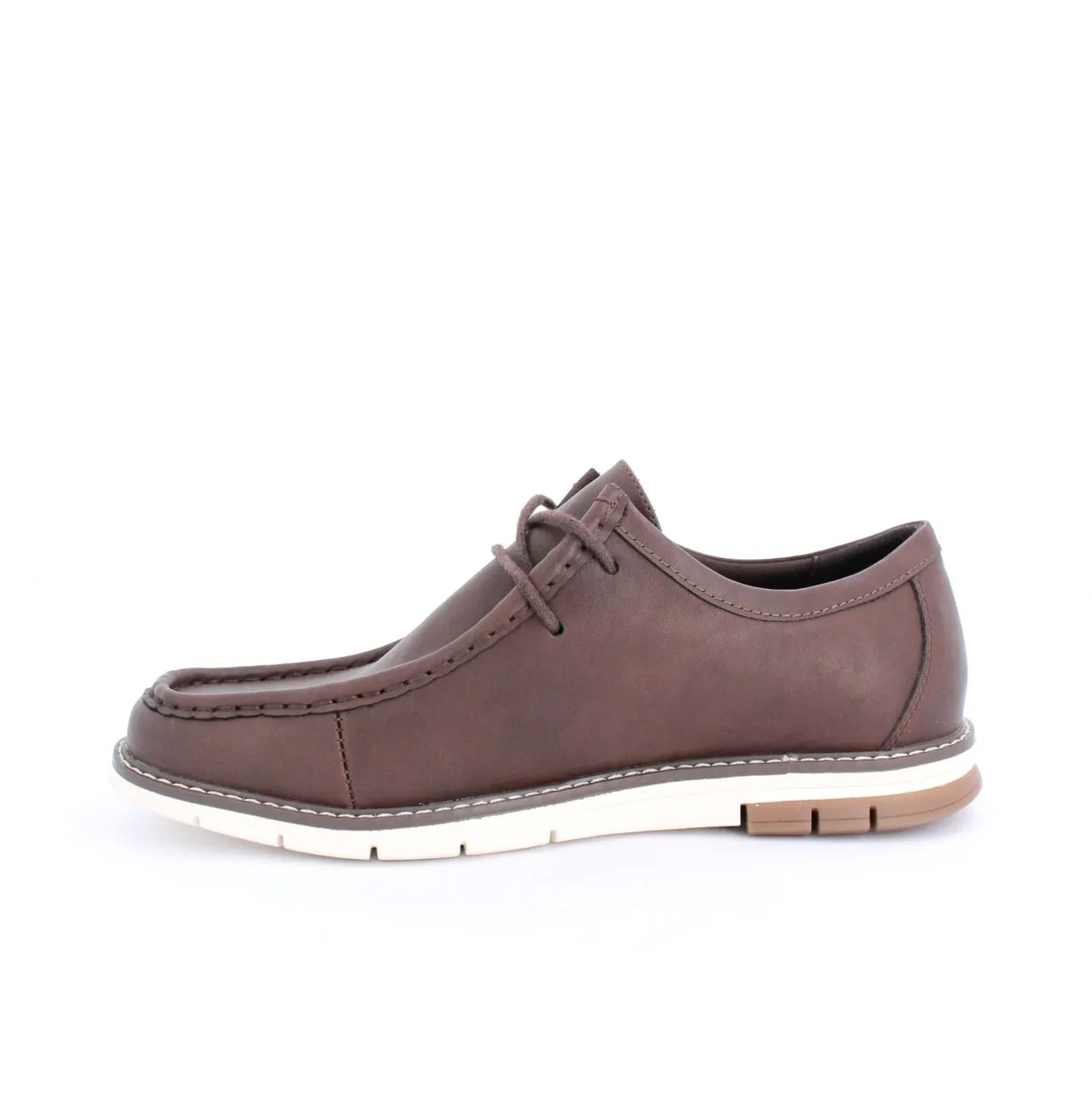 TALAR MENS BOAT SHOES-BROWN