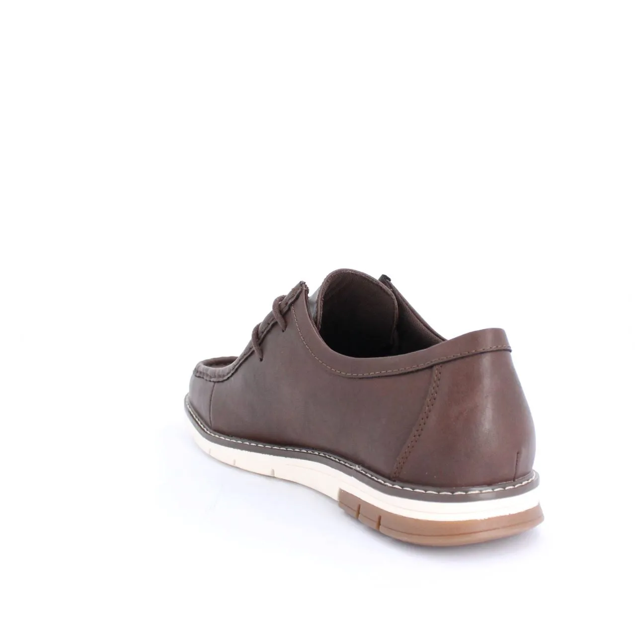 TALAR MENS BOAT SHOES-BROWN