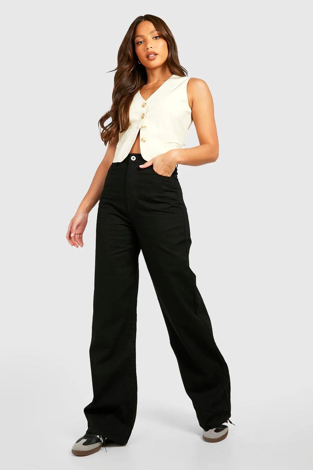Tall High Rise Wide Leg Jeans