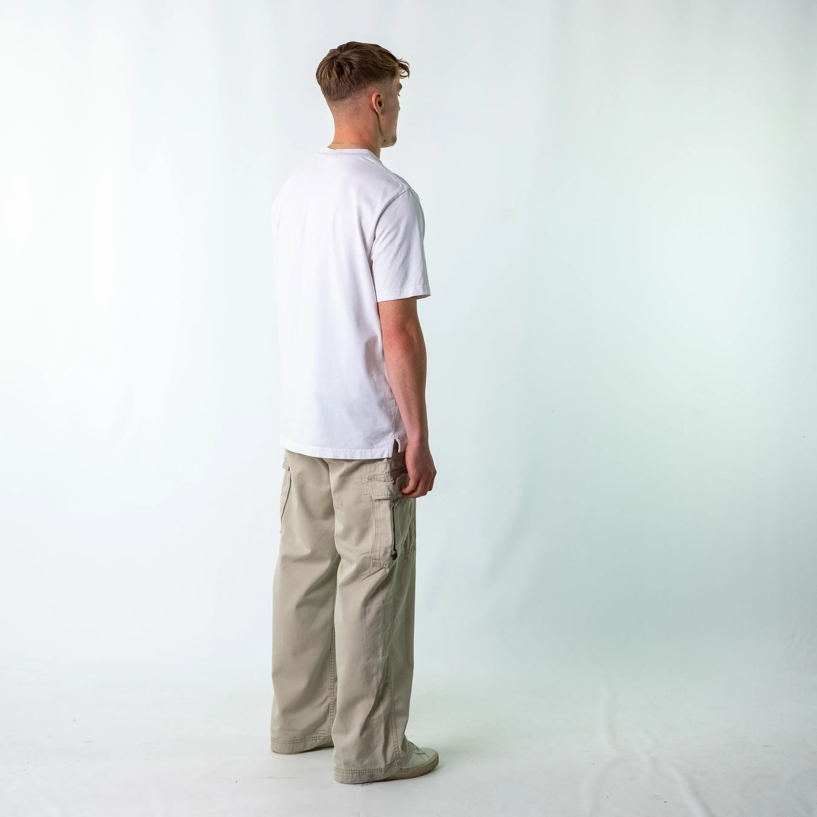 Tan 90s Levi's Woven Cargo Pants Baggy Pants (36x32)