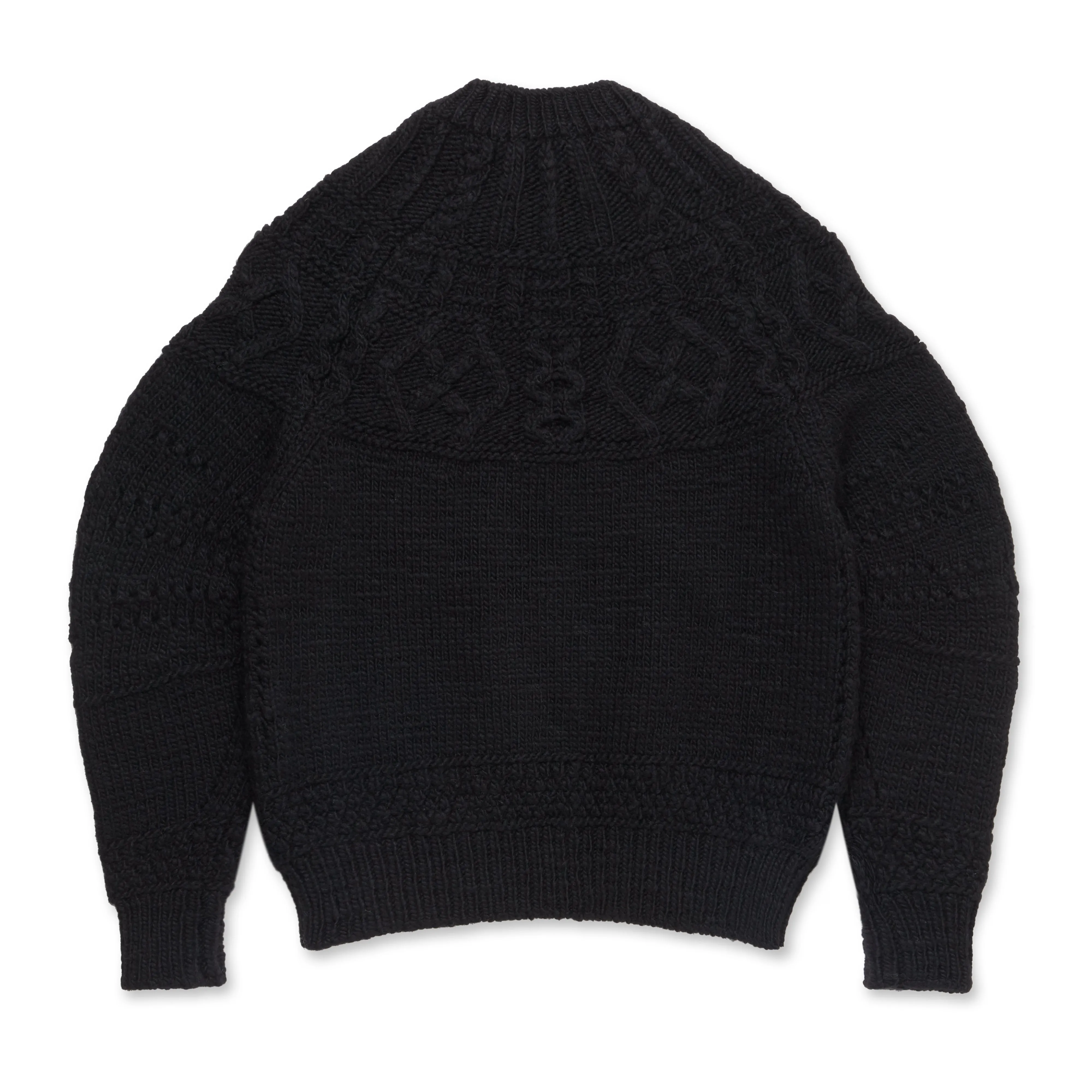 Tao BATONER Aran Sweater  Black
