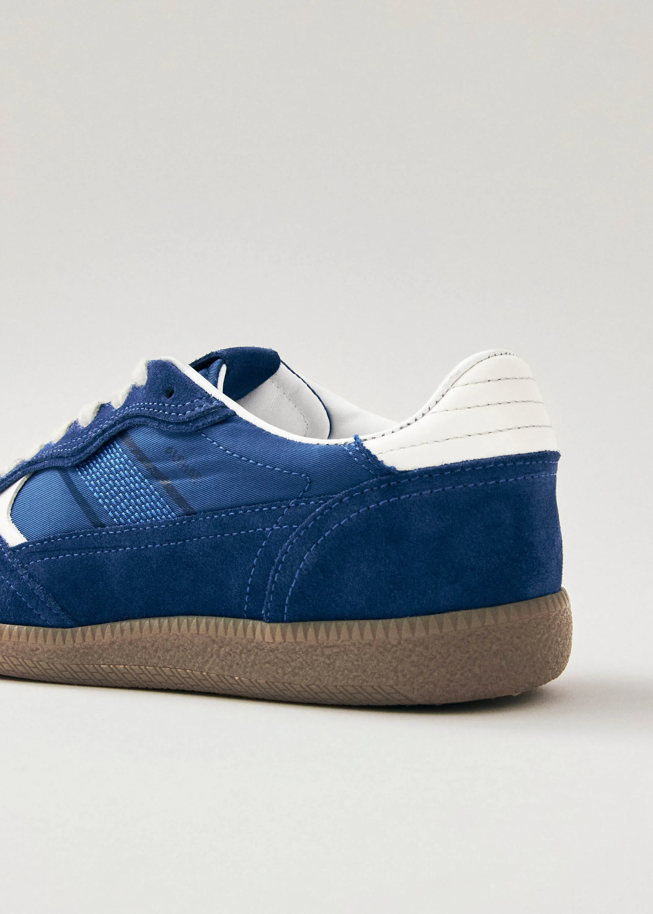 Tb.490 Rife Sheen Blue Leather Sneakers  