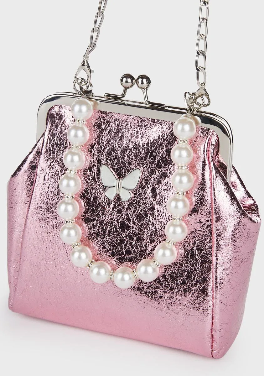 Tea Gathering Shoulder Bag - Pink-