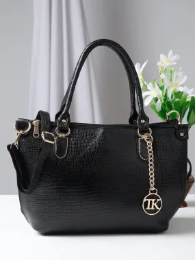 Teakwood Women Solid Leather Handheld Bag