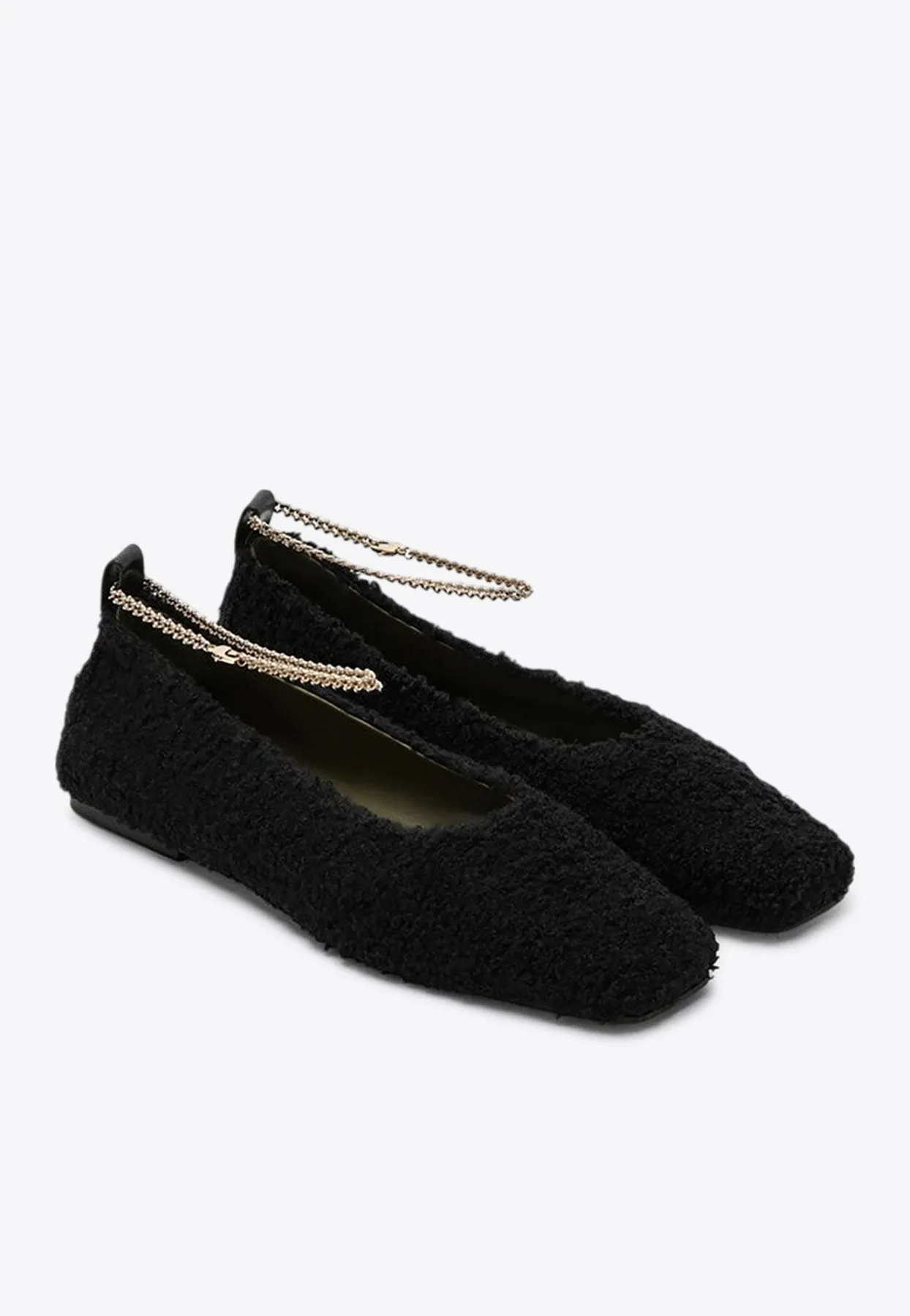 Teddy Augusta Shearling Ballet Flats