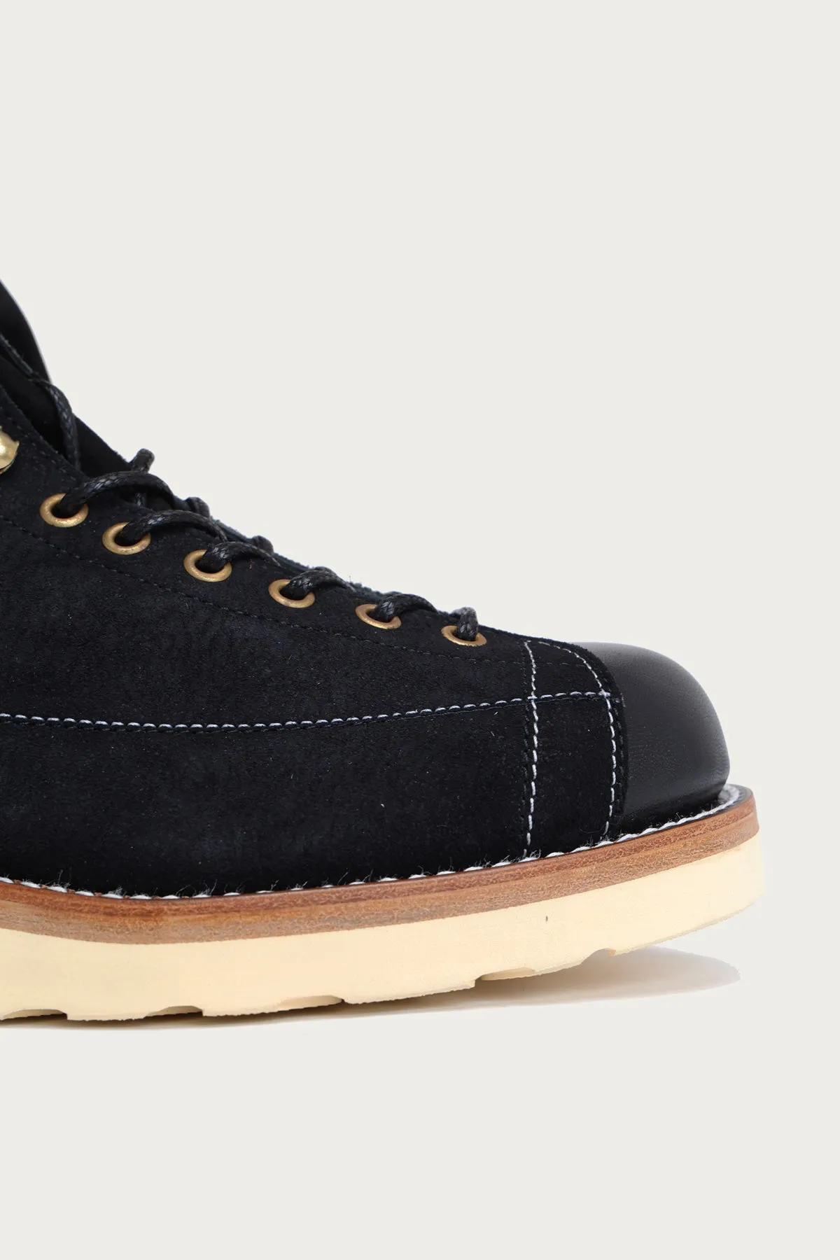 Ten Mile Work Boots / Rough Out Leather - Black