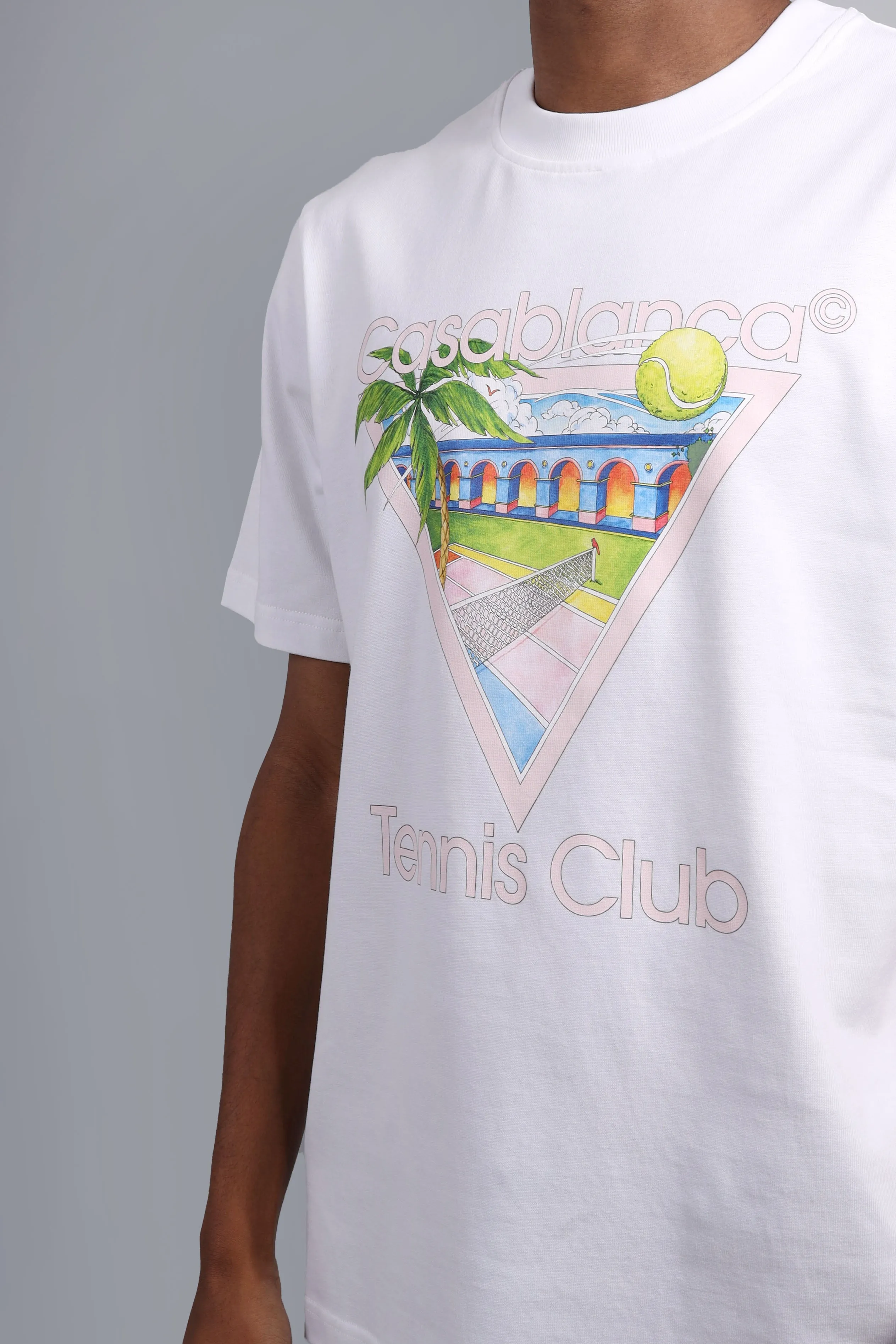 Tennis Club Icon White