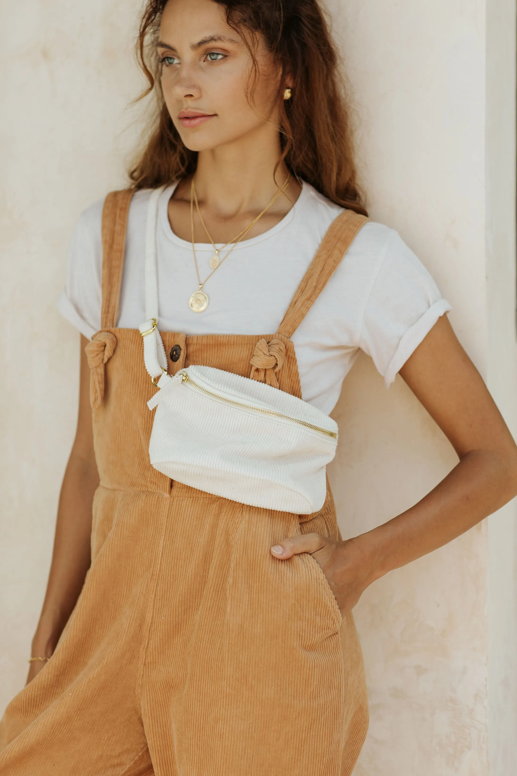 The Benny Bag - Coconut Corduroy