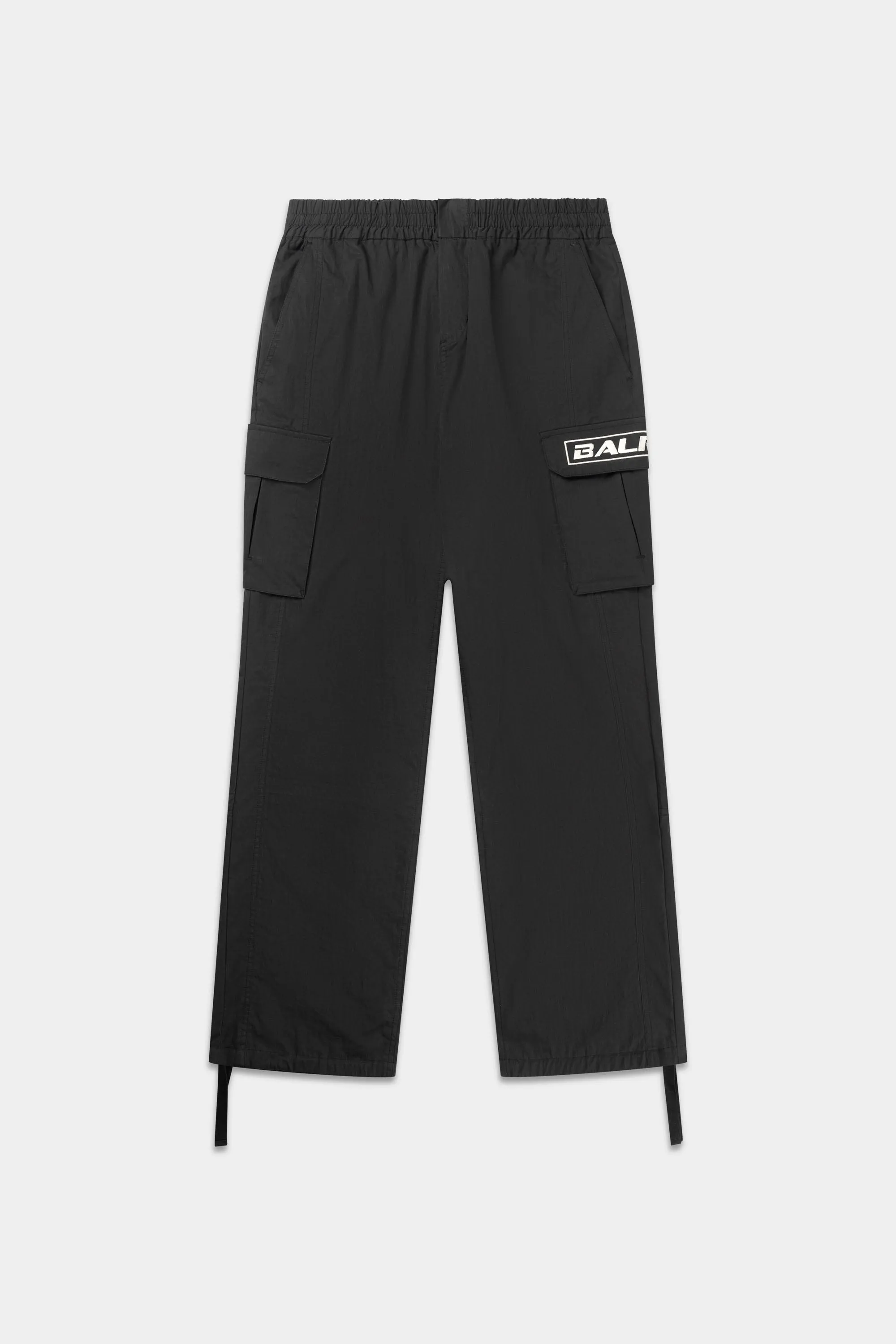 The Club Regular Straight Fit Cargo Pants Jet Black