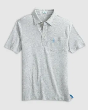The Heathered Original Polo 2.0- Grey