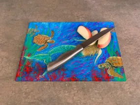 The Mermaid Dance Cutting Board