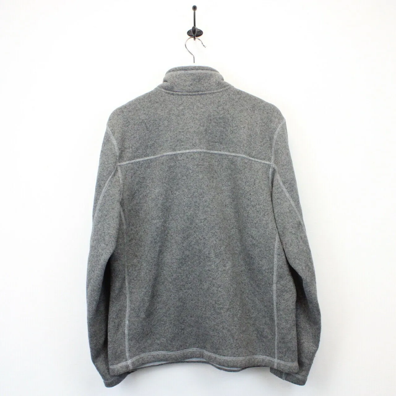 THE NORTH FACE 1/4 Zip Fleece Grey | Large