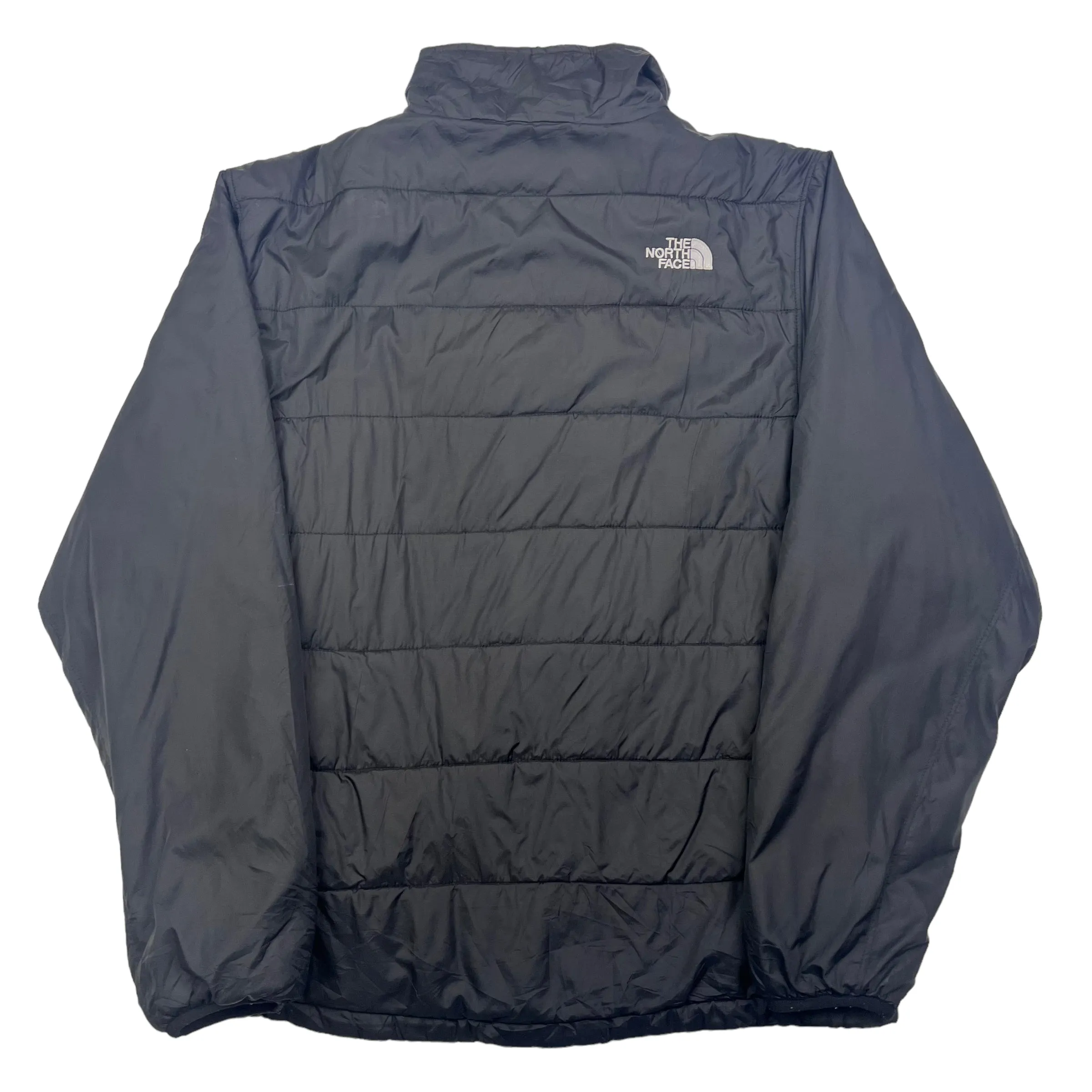 The North Face Black Zip-Up Light Puffer Jacket