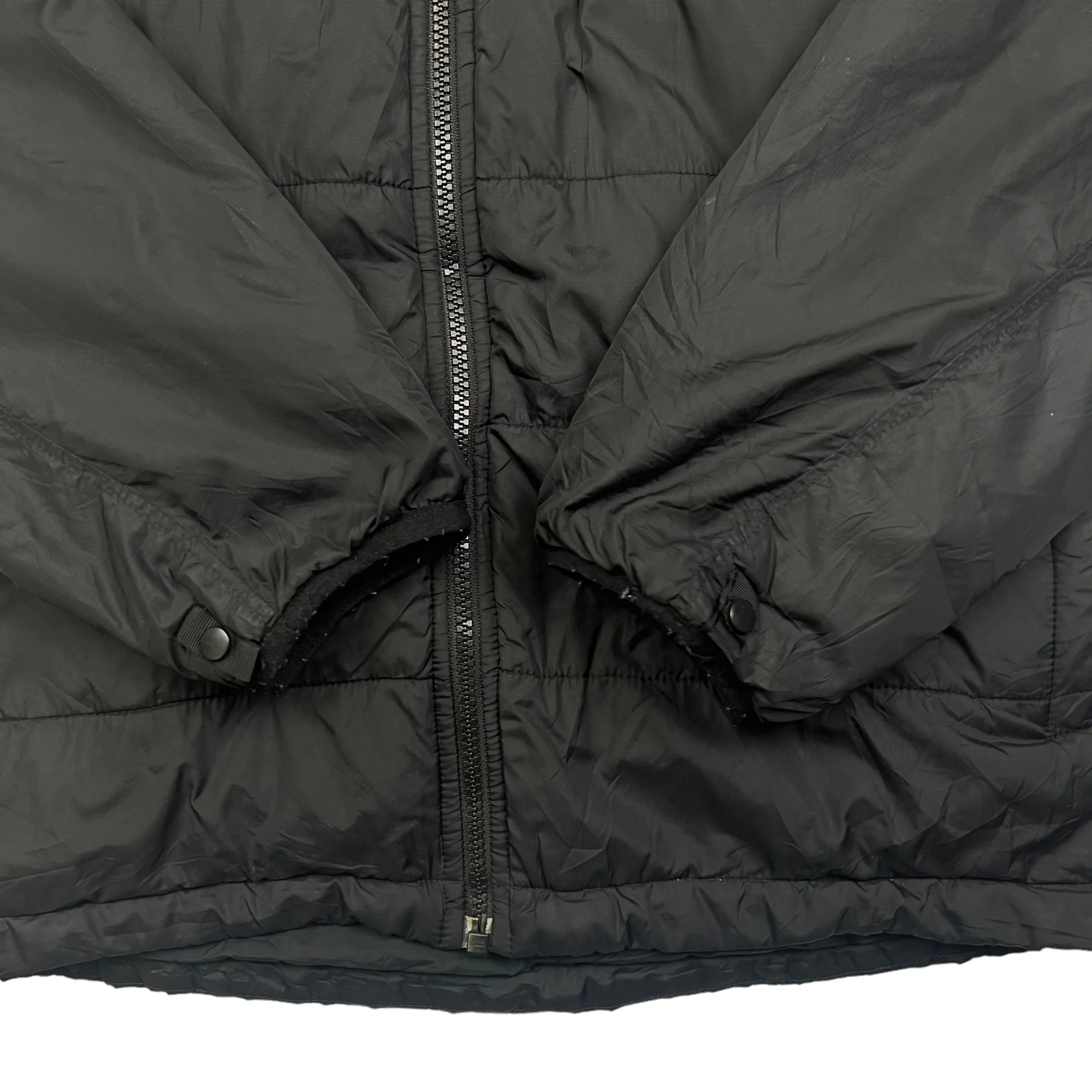 The North Face Black Zip-Up Light Puffer Jacket