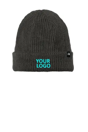 The North Face Circular Rib Beanie Asphalt Grey