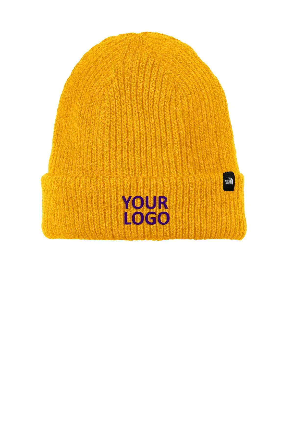 The North Face Circular Rib Beanie TNF Yellow