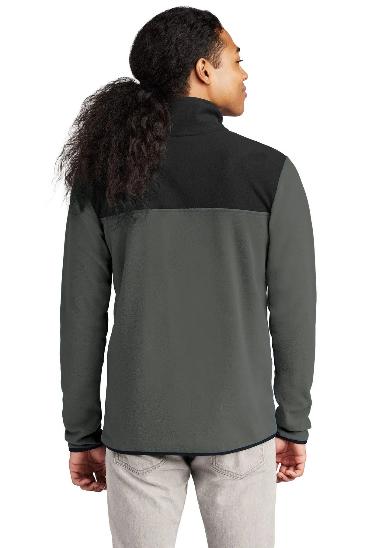 The North Face Glacier Custom Fleece 1/4 Zips, Asphalt Grey