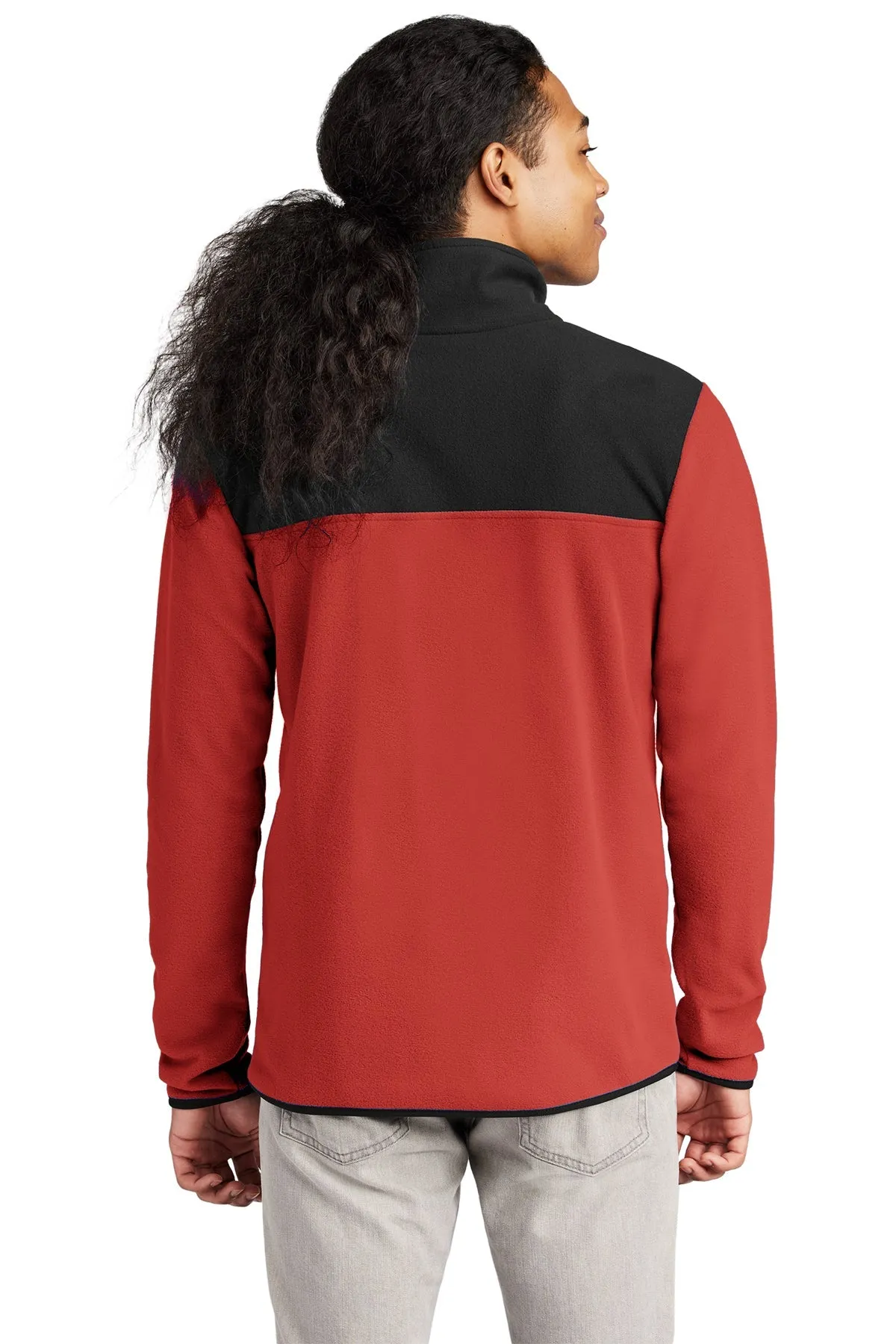 The North Face Glacier Custom Fleece 1/4 Zips, Rage Red