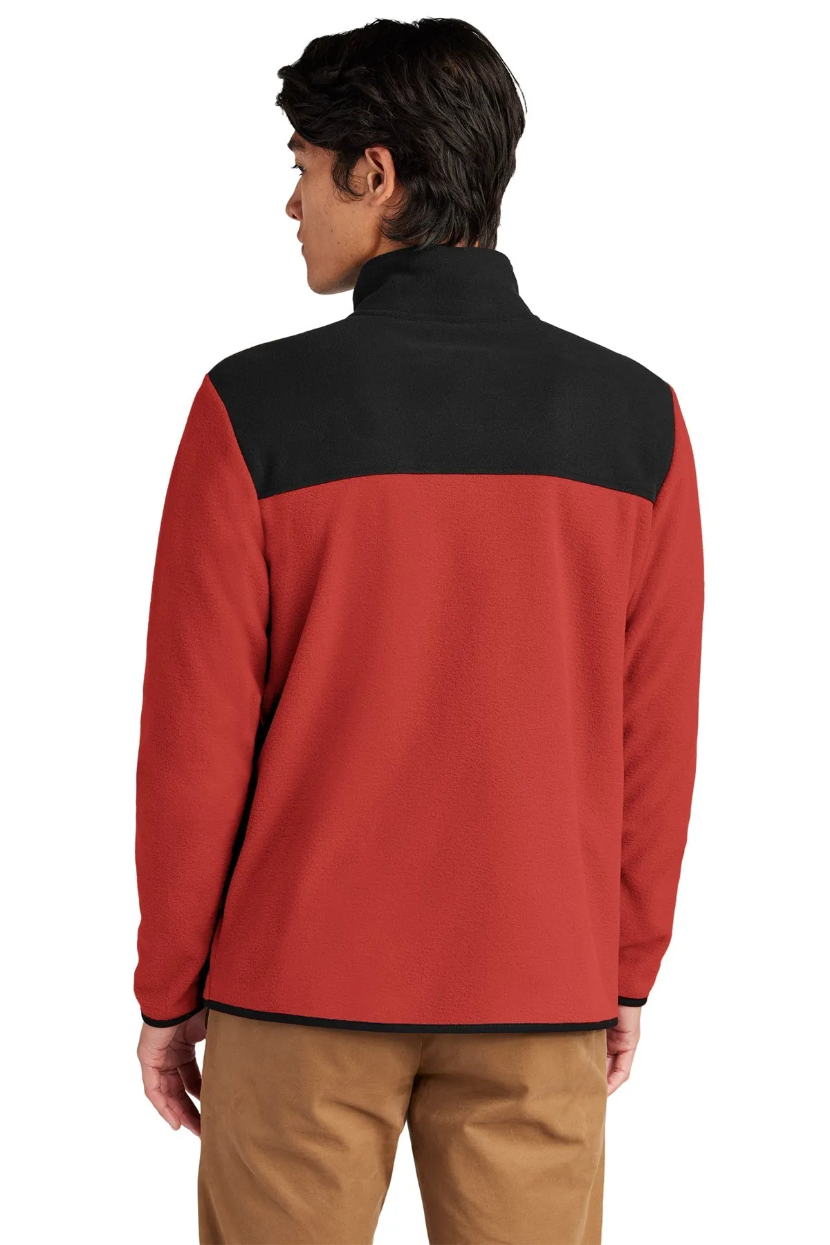 The North Face Glacier Custom Fleece Jackets, Rage Red