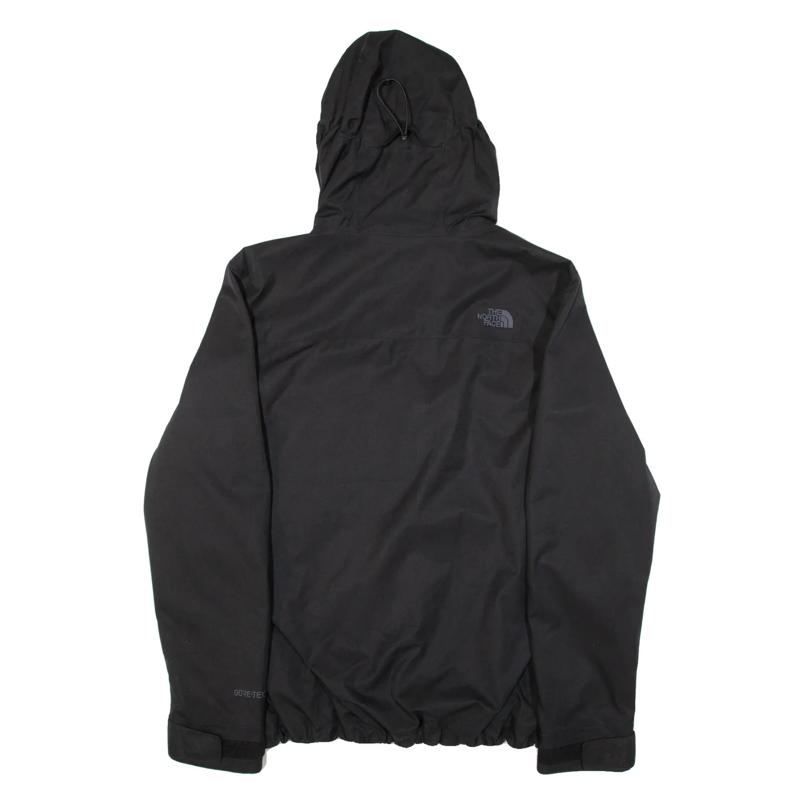 THE NORTH FACE Gore-Tex Mens Rain Jacket Black Hooded XL