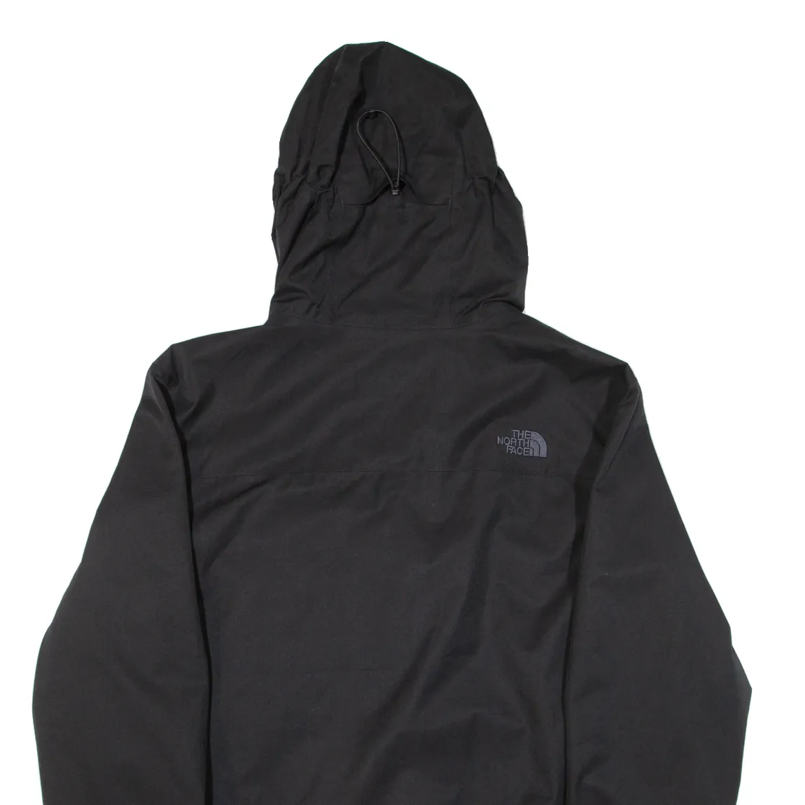 THE NORTH FACE Gore-Tex Mens Rain Jacket Black Hooded XL