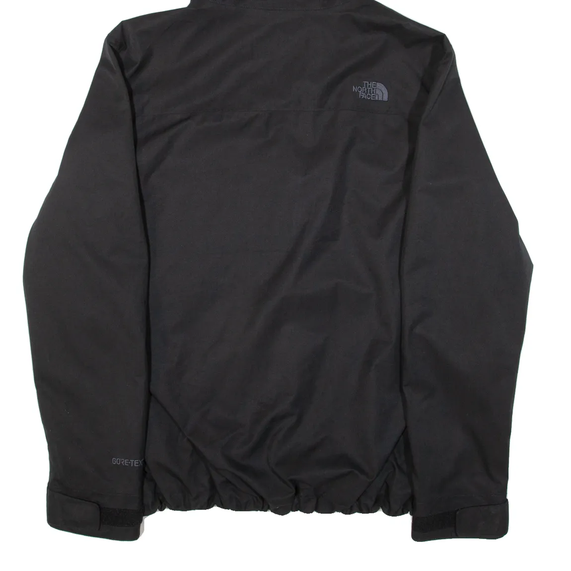 THE NORTH FACE Gore-Tex Mens Rain Jacket Black Hooded XL