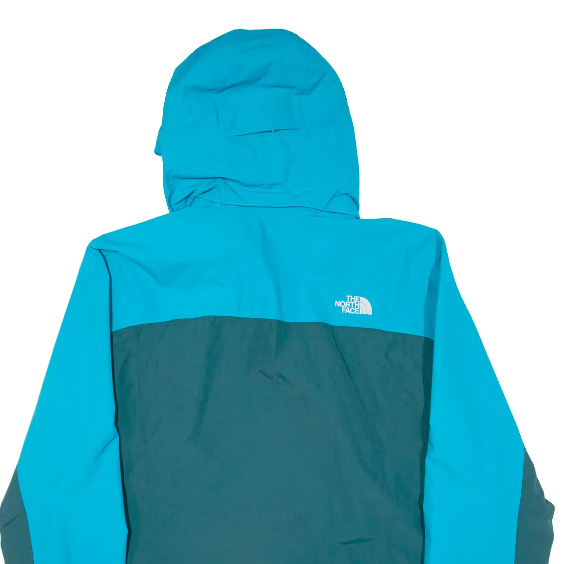 THE NORTH FACE Gore-Tex Mens Rain Jacket Blue Nylon Hooded XL