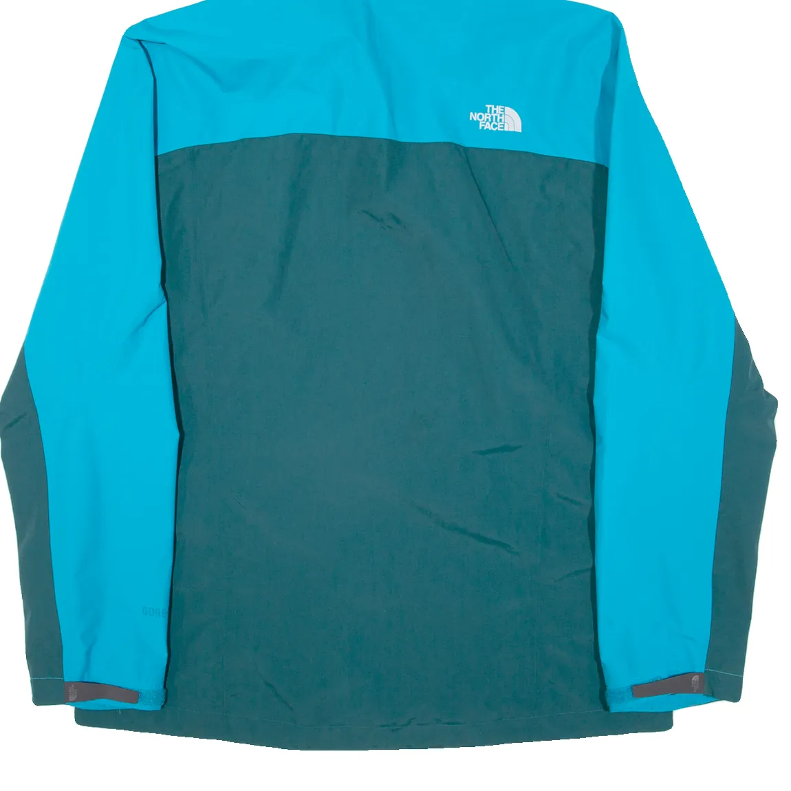 THE NORTH FACE Gore-Tex Mens Rain Jacket Blue Nylon Hooded XL